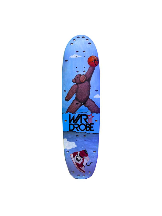 Bear Jordan Skateboard Art by Paul Athol Lewis