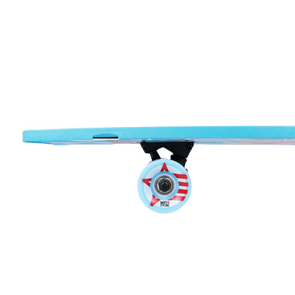 Electric Blue Cruiser - Complete Skateboard