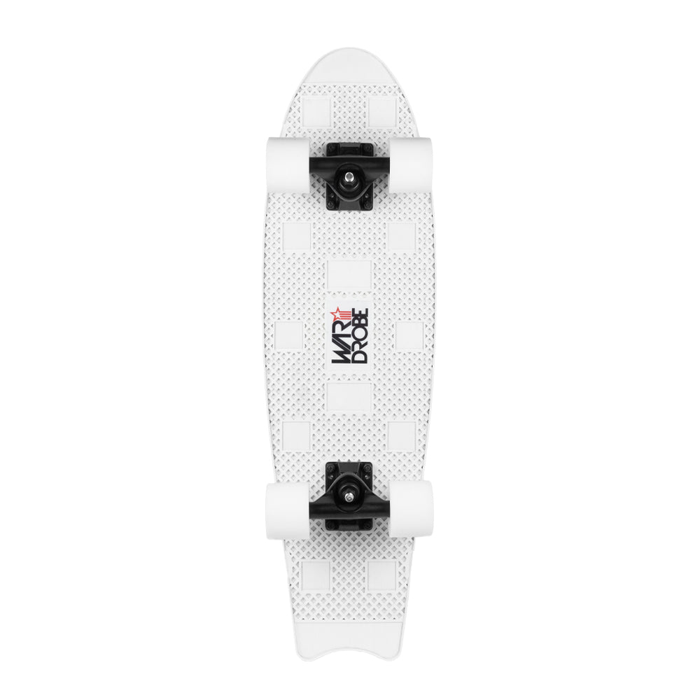 Starry White Complete Skateboard